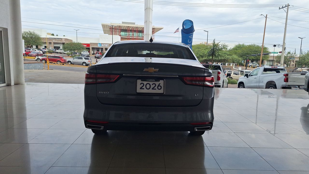 2026 Chevrolet AVEO AVEO SEDAN LT PLUS PAQ. F