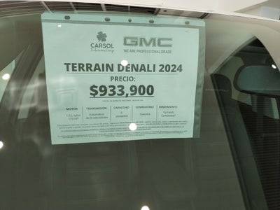 2024 GMC TERRAIN TERRAIN DENALI PAQ. D