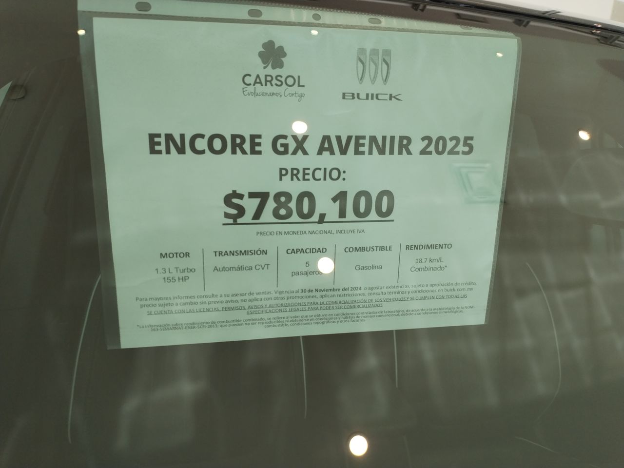 2025 Buick ENCORE ENCORE AVENIR PAQ. G