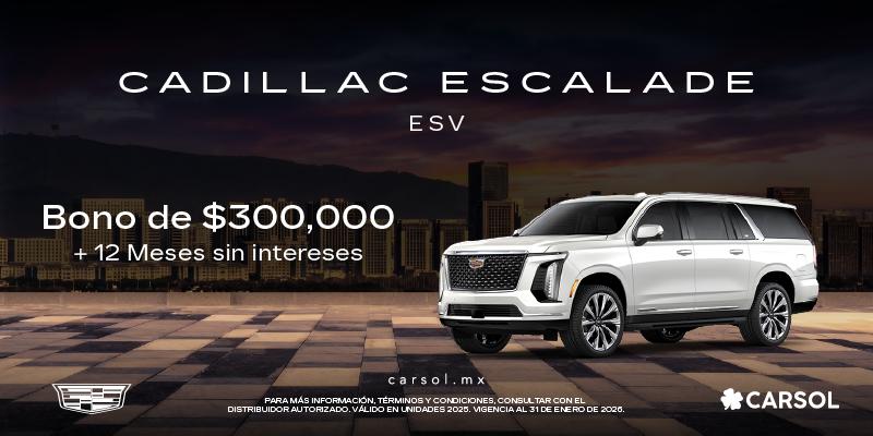 Estrena Cadillac Escalade ESV