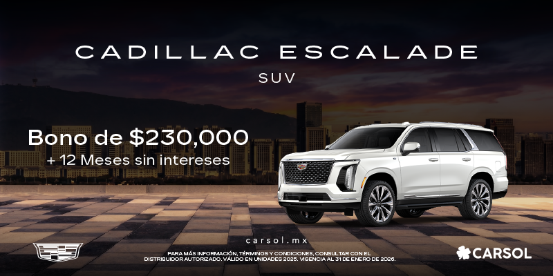 Estrena Cadillac Escalade SUV