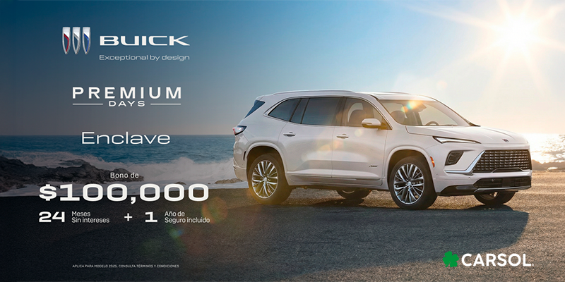 Estrena Buick Enclave
