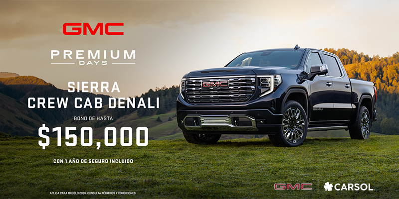 Estrena GMC Sierra Denali