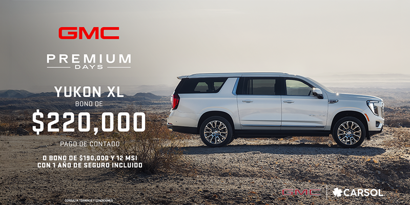 Estrena GMC Yukon XL